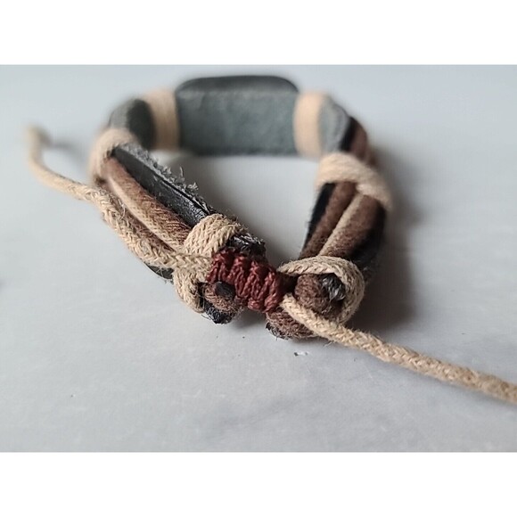 Zodiac Scorpio Leather Adjustable Bracelet Vintage - Picture 6 of 10